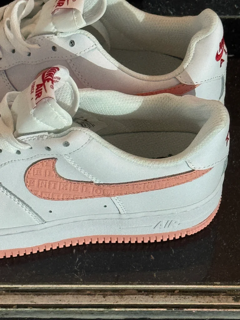 Nike Air Force 1’07 – Blanco / Rosa – Nueva – Talla 40 – Auténtica – photo 8